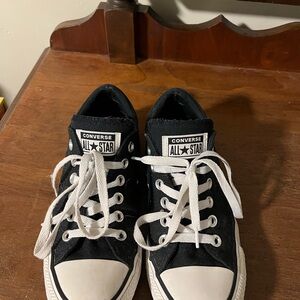 Converse Black and White All Star Sneakers